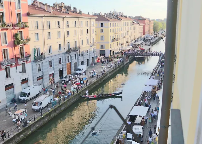 View Of The Navigli - Home In The Heart Of - Wifi